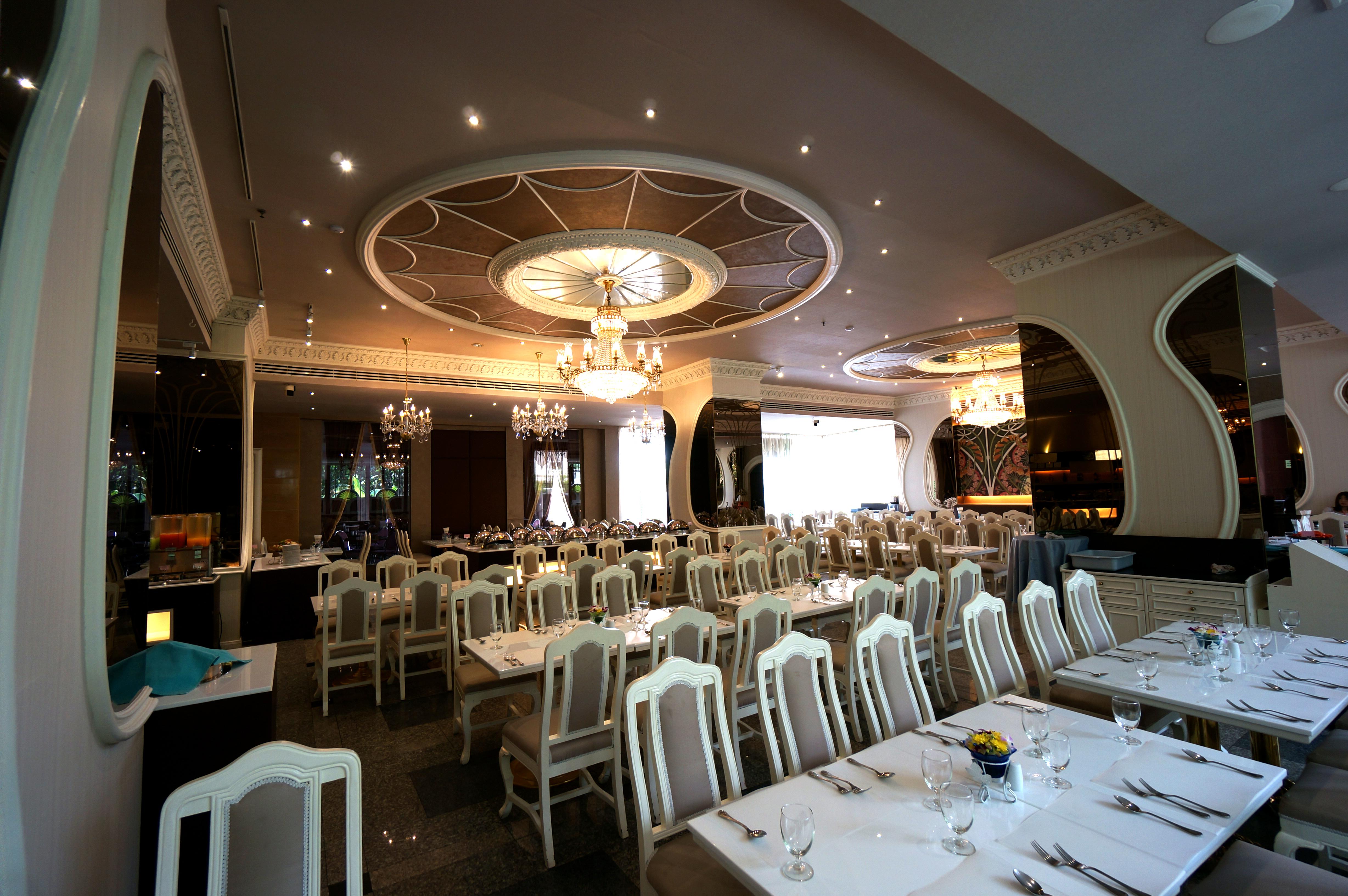 فندق رويال بينجا بانكوك المظهر الخارجي الصورة Interior of the restaurant